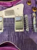 Picture of Gibson Custom Shop Les Paul Modern Standard Class 5 2017 Purple Flame Top Guitar