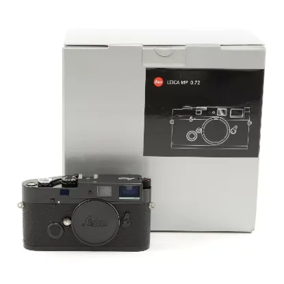 Picture of leica mp 0.72 black paint + box  camera