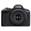 Picture of Canon EOS R50 Mirrorless Digital Camera with RF-S 18-45mm IS STM Lens Black