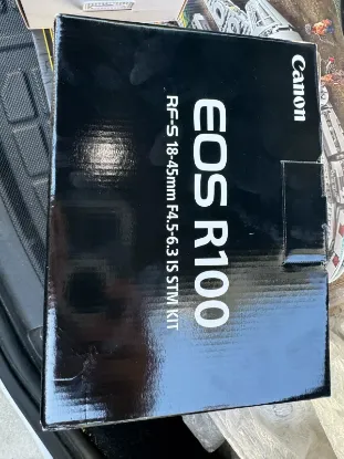 Picture of Canon EOS R100 Mirrorless Camera with RF-S 18-45mm f/4.5-6.3 IS STM Lens