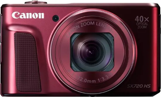 Picture of Canon PowerShot SX720 HS Red Digital Camera 20.3MP 40x Wi-Fi CMOS