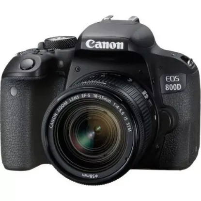 Picture of Canon EOS Rebel 800D / T7i 24.2MP Digital SLR Camera w/ EF-S 18-55mm Lens 