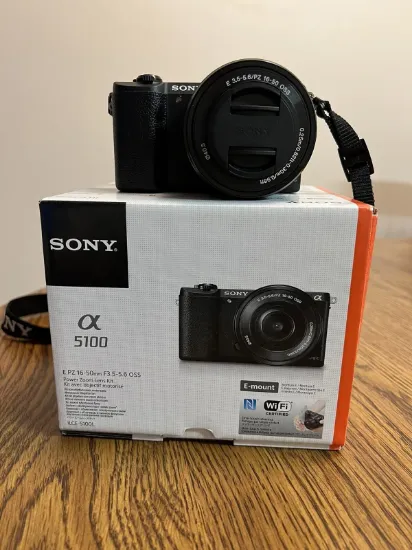 Picture of Sony Alpha A5100 24.3MP Digital Camera - Black (Kit with 16-50mm Power Zoom camera